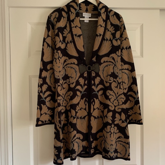 Soft-Surroundings Coat-length Cardigan Topper - Picture 1 of 7